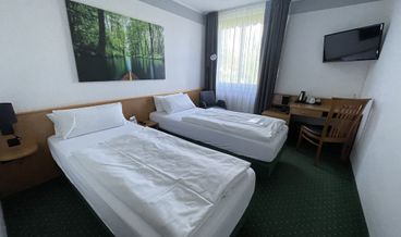 afbeelding van Standaard kamer, 2 eenpersoonsbedden