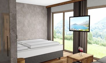 afbeelding van Superior Double Room, Balcony, Mountain View-1 Queen Bed Free WiFi Free self parking Free breakfast