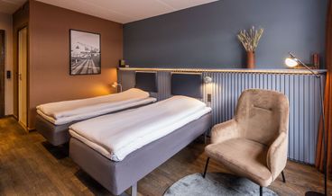 afbeelding van Standaard kamer, 2 eenpersoonsbedden
