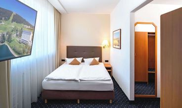 afbeelding van Deluxe kamer, 1 queensize bed, uitzicht op bergen