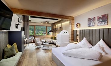 afbeelding van Deluxe tweepersoonskamer, balkon, uitzicht op bergen (Zwölfer)