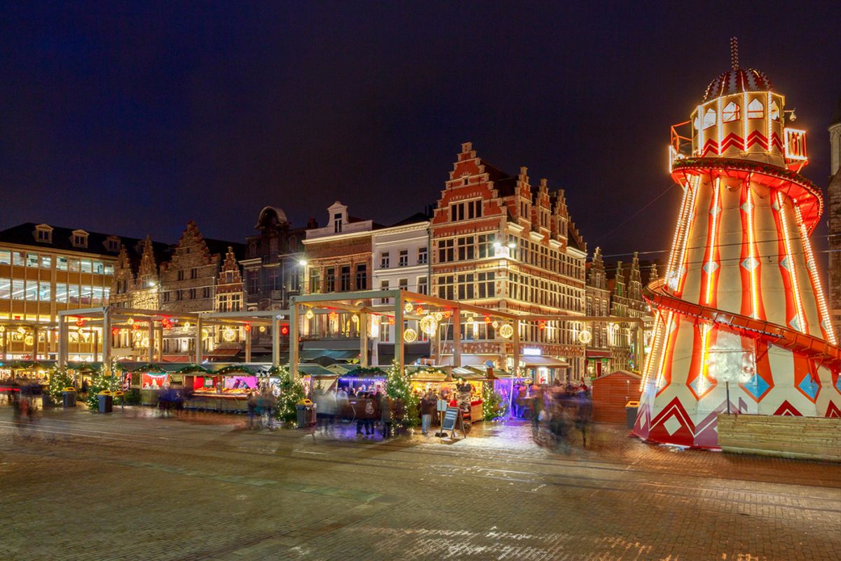 Kerstmarkt in Gent