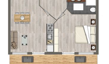 afbeelding van 2-kamer appartement