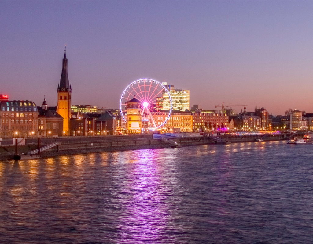 Top 5 gebieden om te bezoeken in Düsseldorf