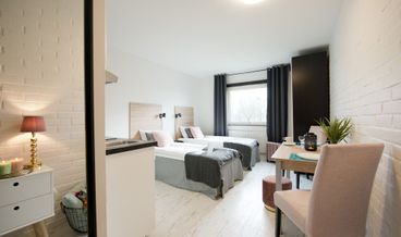 afbeelding van Studio Medium-2 Twin Beds Non Refundable Free self parking