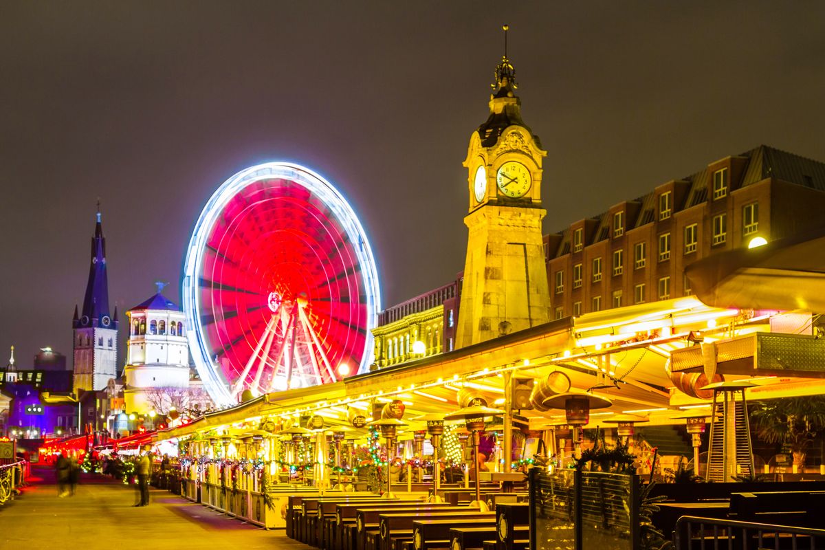Kerstmarkt in Düsseldorf