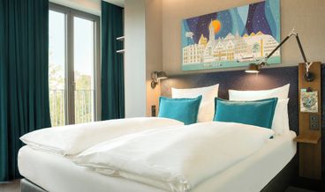 afbeelding van Comfort kamer, 1 kingsize bed, uitzicht op stad (Comfortable)