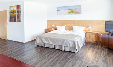 afbeelding van Standaard kamer, 1 tweepersoonsbed, balkon