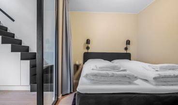 afbeelding van Superior One-Bedroom Apartment-1 Queen Bed and 1 Queen Sofa Bed Free WiFi