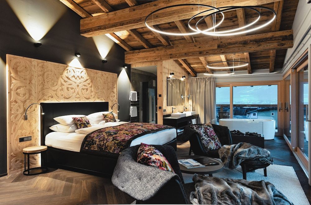 afbeelding van Penthouse, sauna, uitzicht op bergen (Suite - Bergfeuer)