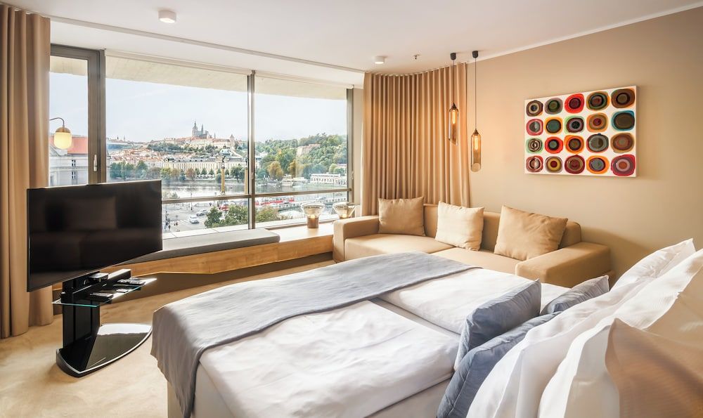 afbeelding van Presidentiële suite, 1 kingsize bed, terras, uitzicht op stad
