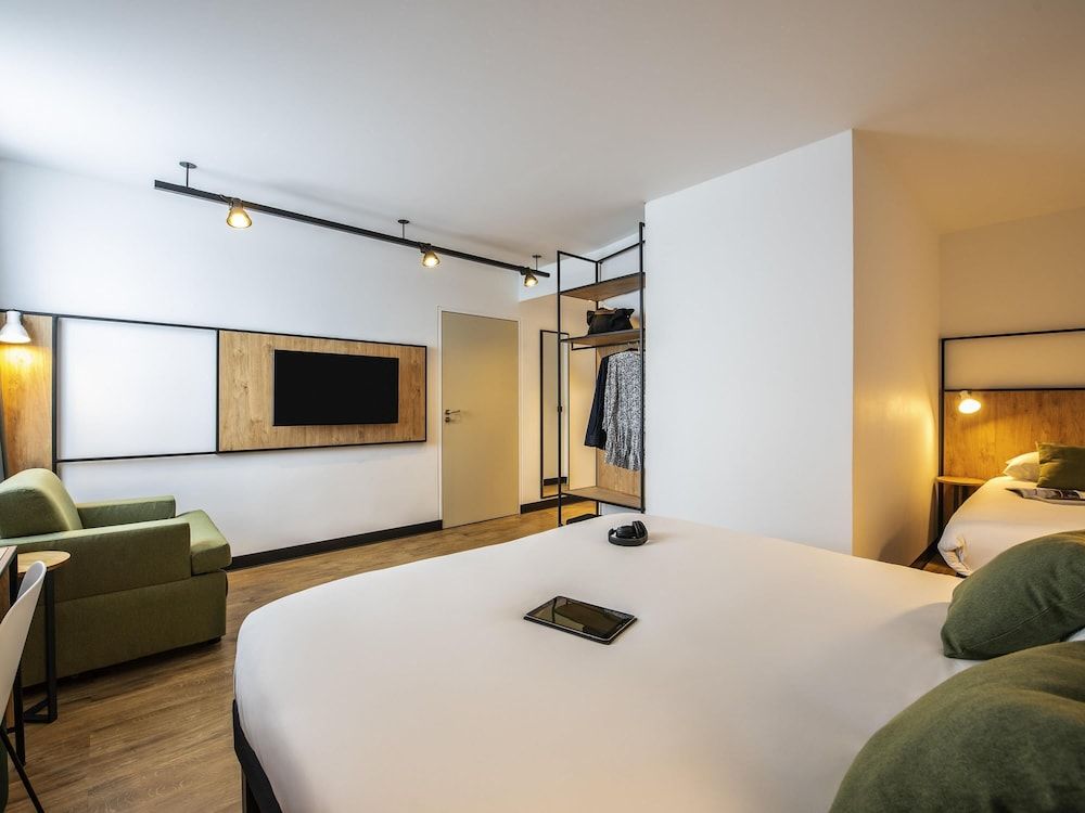 afbeelding van Standaard kamer, 1 tweepersoonsbed met slaapbank