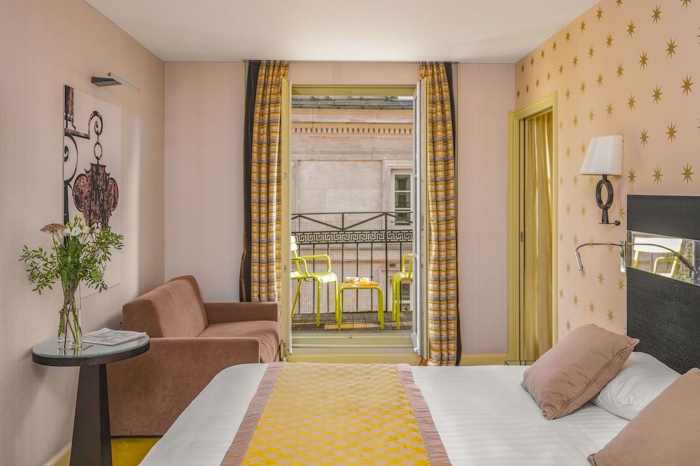 afbeelding van Deluxe driepersoonskamer, 1 tweepersoonsbed met slaapbank