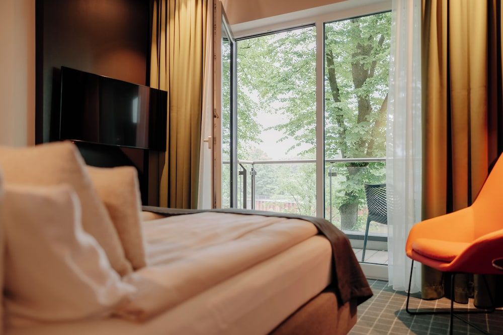 afbeelding van Premium tweepersoonskamer, balkon, uitzicht op rivier