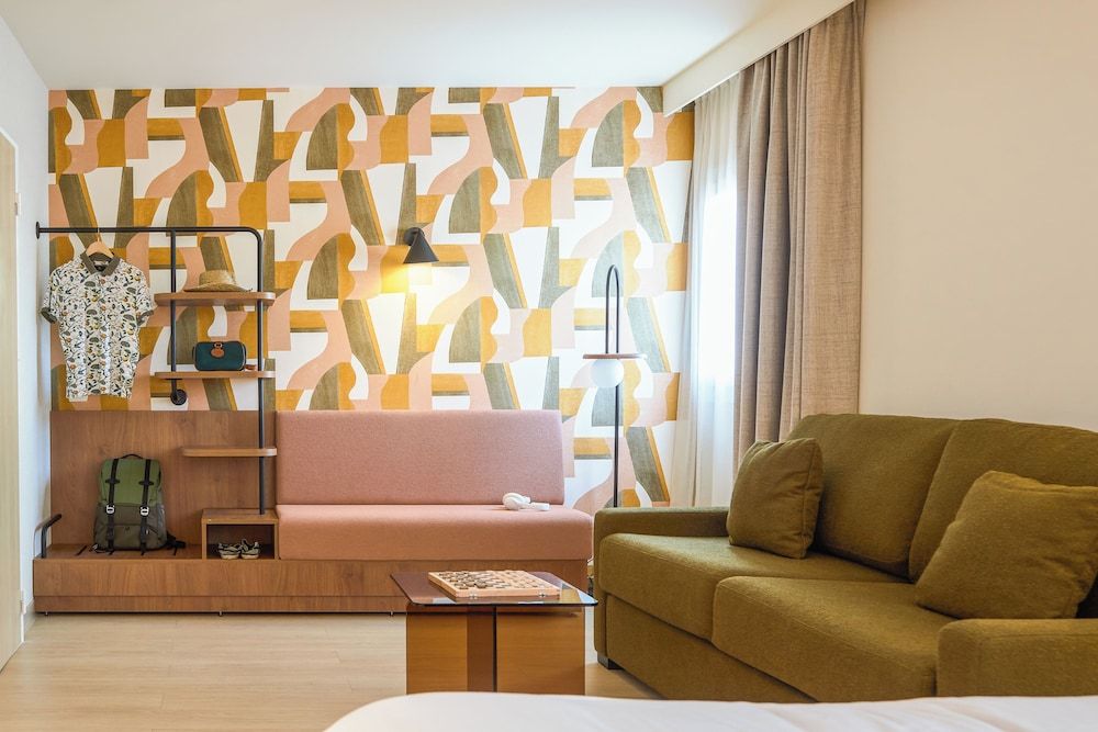 afbeelding van Familiekamer, 1 tweepersoonsbed met slaapbank