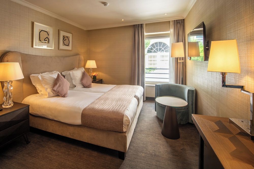 afbeelding van Comfort kamer, 1 twee- of 2 eenpersoonsbedden, uitzicht op binnenplaats