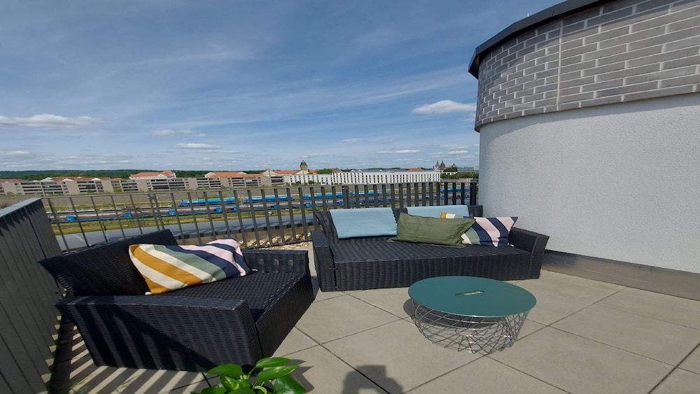 afbeelding van Premium kamer, 1 queensize bed met slaapbank (Roof Terrace, Family Room)