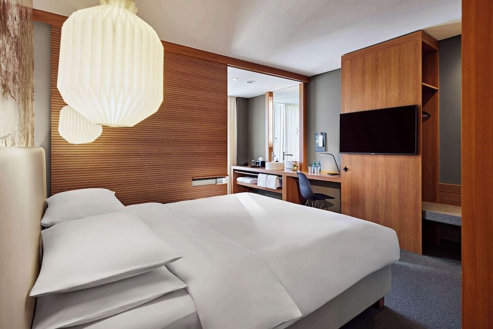 afbeelding van Deluxe kamer, 1 queensize bed, uitzicht op stad
