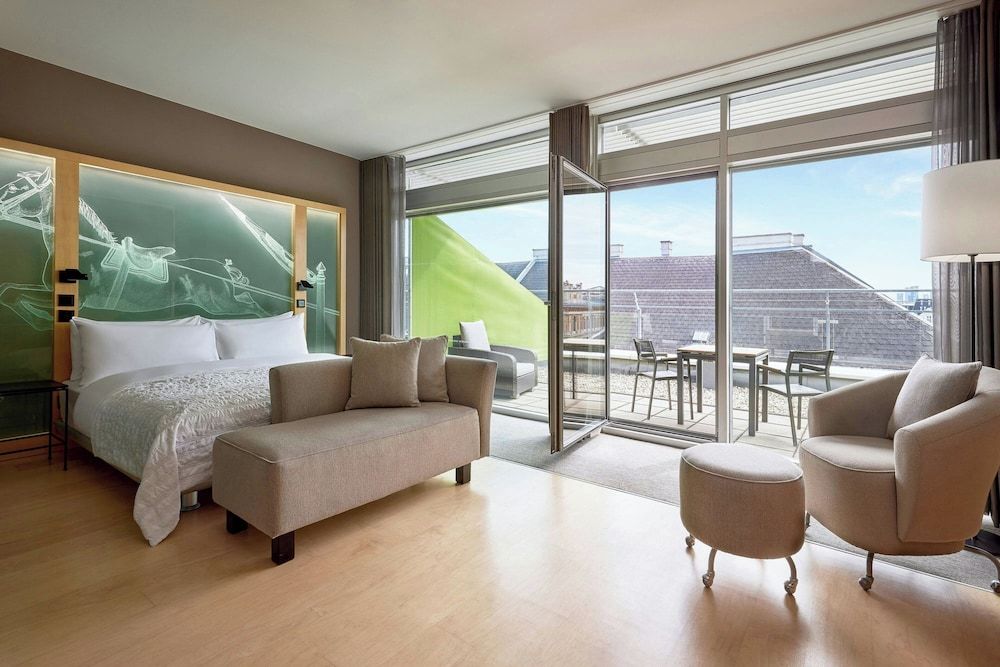 afbeelding van Kamer, 1 kingsize bed, uitzicht op stad (Terrace)