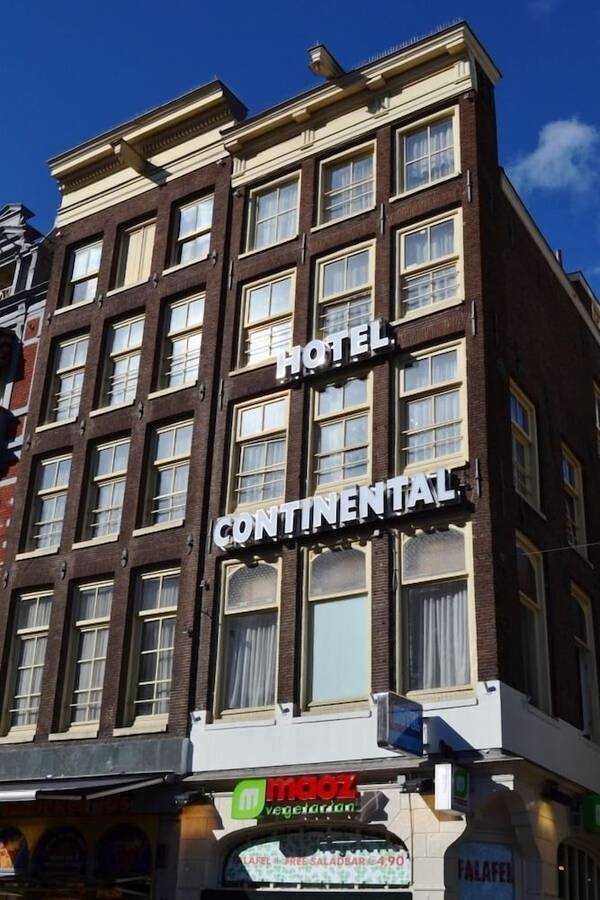 Hotel Continental Amsterdam - Eenvoudige Twin kamer, gedeelde badkamer - GENERAL