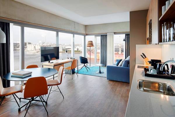 Residence Inn by Marriott Amsterdam Houthavens - Studio, 1 queensize bed, niet-roken, uitzicht op stad (High Floor) - GENERAL