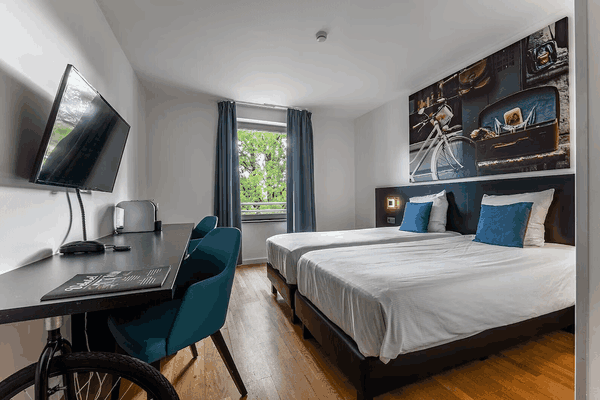 Hotel Velotel Brugge - Classic Twin Kamer - ROOM