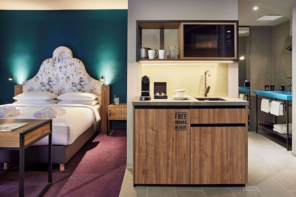 afbeelding van Studio, 1 kingsize bed met slaapbank