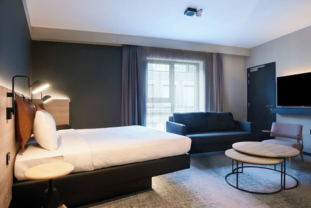 afbeelding van Familiekamer, 1 queensize bed met slaapbank